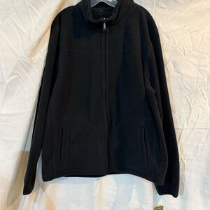 Logan & Martin Fleece Jackets in Black-NWT